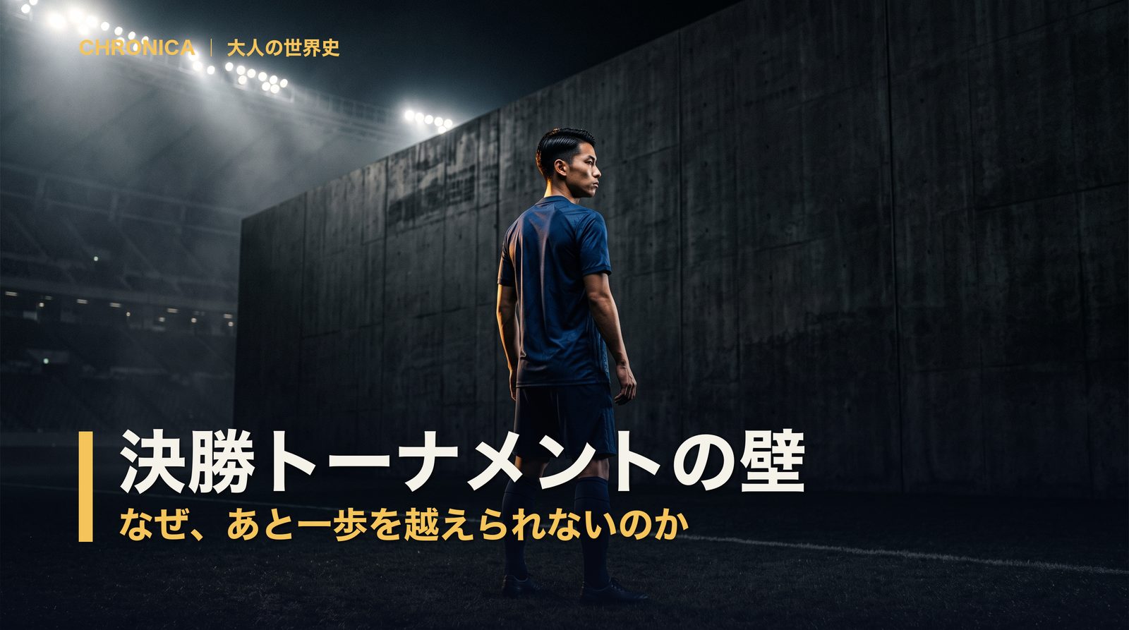 決勝トーナメントの壁 — なぜ日本代表は、あと一歩を越えられないのか